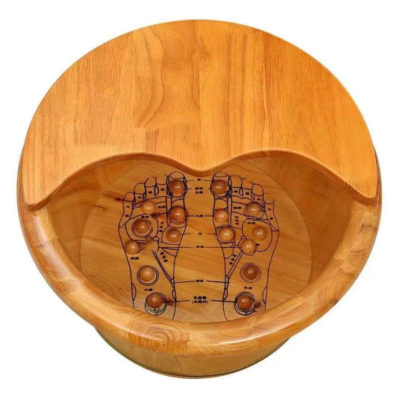 Cedar Wood Foot Soaking Bucket - огляд і ціна Spa & Wellness Earth City Москва