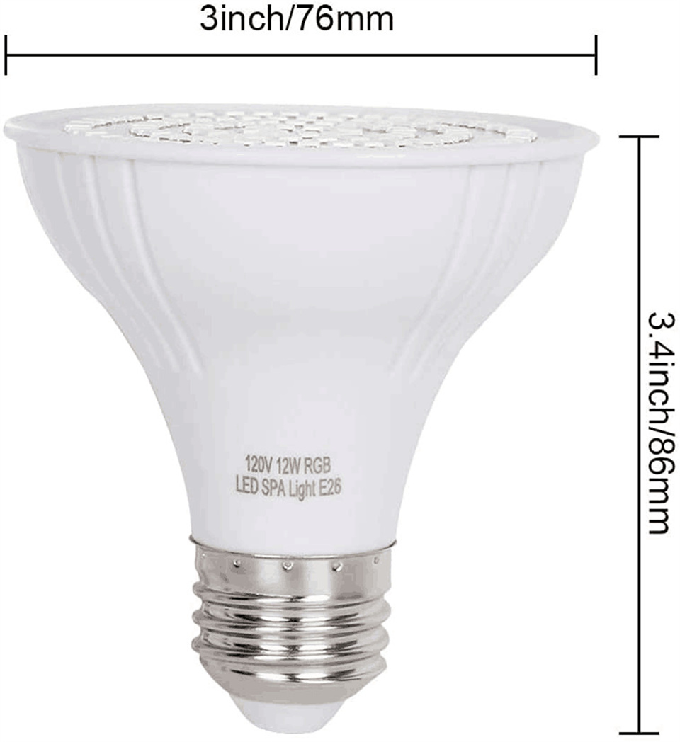 RGB LED Swimming Pool Light E2 - огляд і ціна Xy Spa & Wellness Reviews