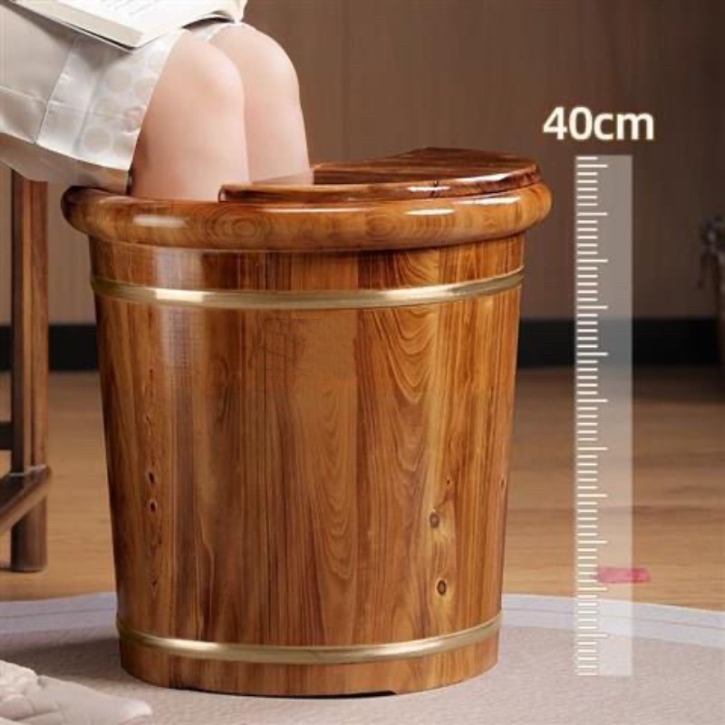 Wooden Foot Soaking Bucket, So - огляд і ціна Spa & Wellness Earth City Москва