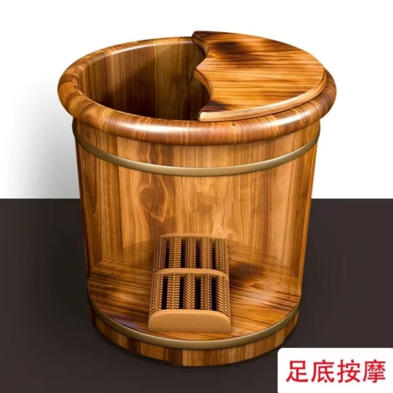 Wooden Foot Soaking Bucket, So - огляд і ціна Spa & Wellness Earth City Москва